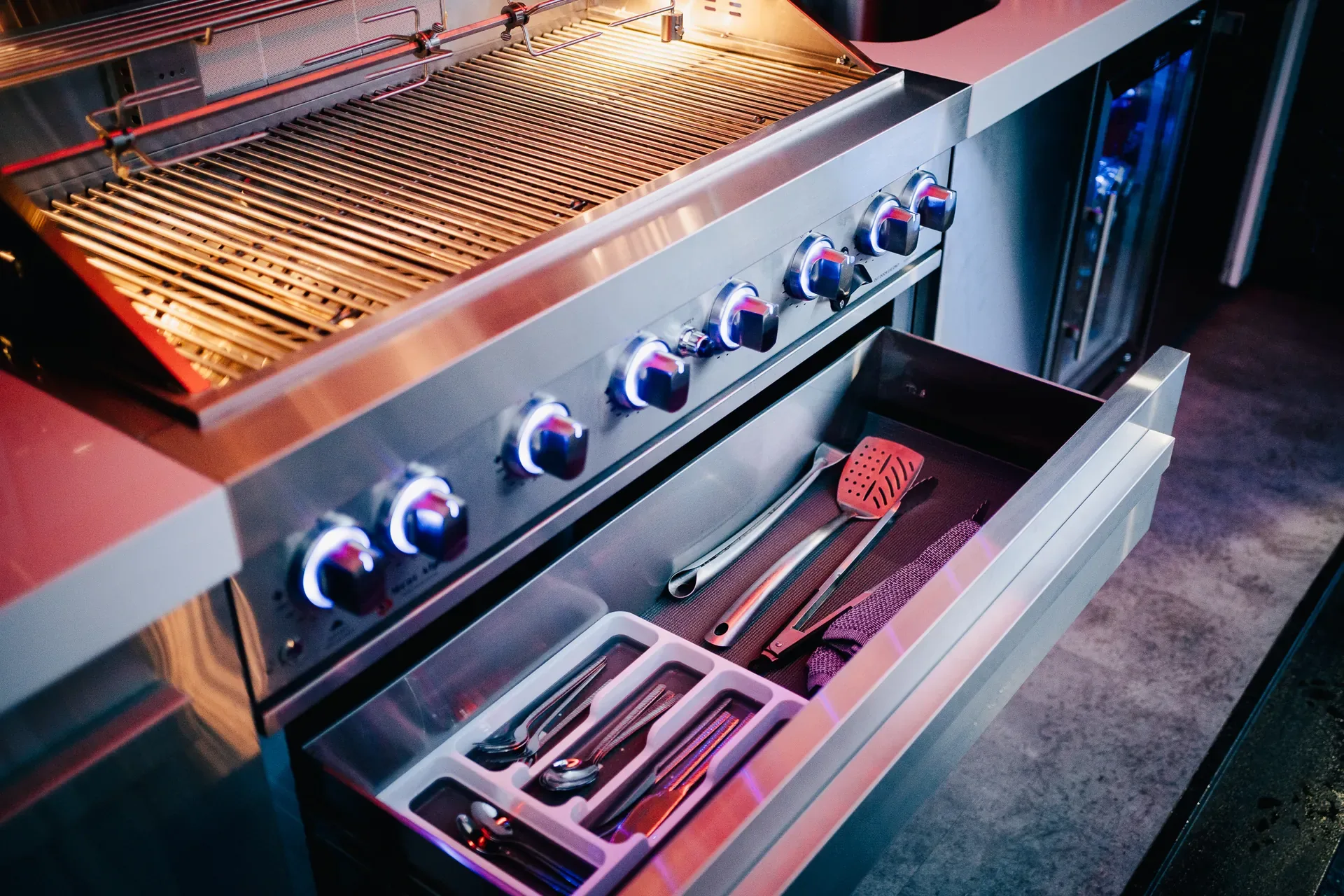 Grill Pod Storage